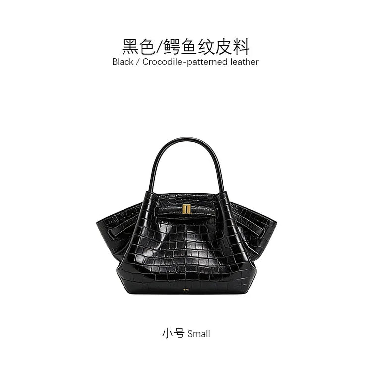 2026JW PEI Sac à boulettes, grande capacité, sac à bandoulière, sac à main, sac fourre-tout, sac pour femme.