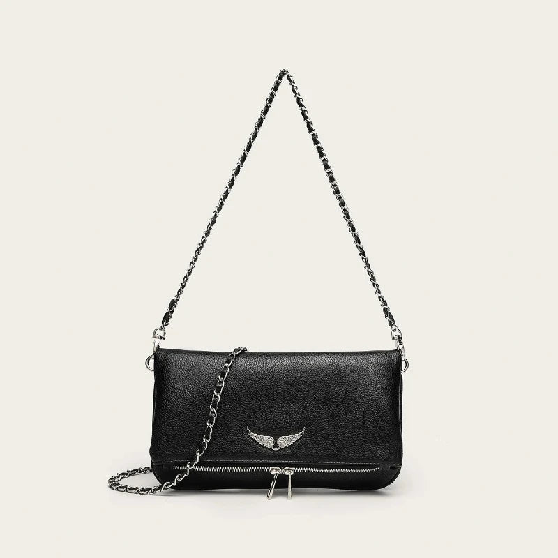 Sac carré mini Wing pour femme, sac à bandoulière et sac croisé tendance , petit sac à main mignon sac à main chic et polyvalent