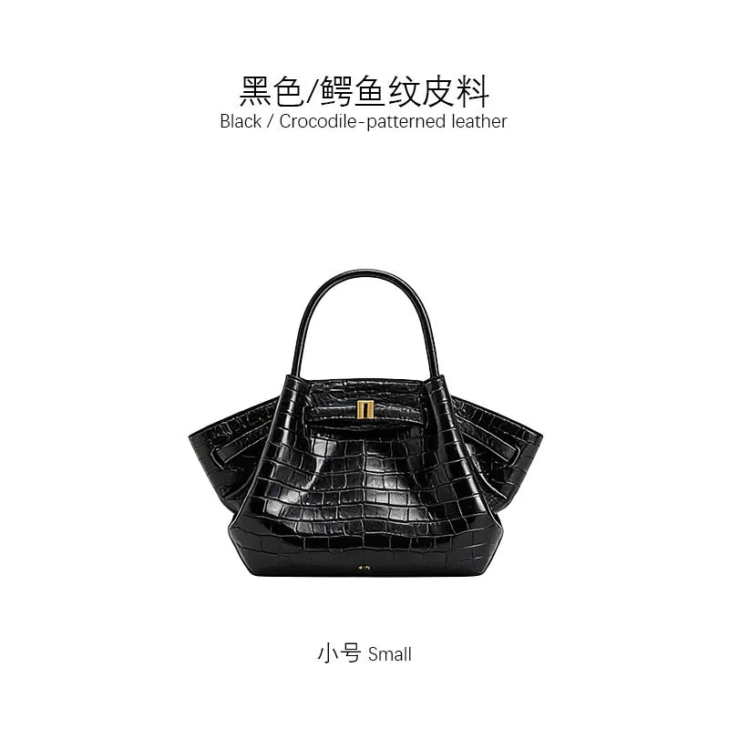 2026JW PEI Sac à boulettes, grande capacité, sac à bandoulière, sac à main, sac fourre-tout, sac pour femme.