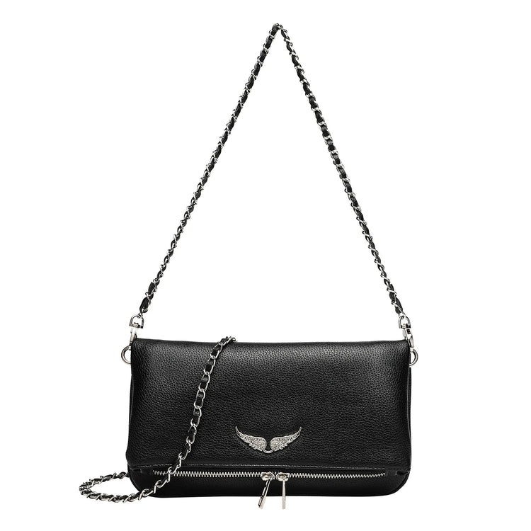 Sac carré mini Wing pour femme, sac à bandoulière et sac croisé tendance , petit sac à main mignon sac à main chic et polyvalent