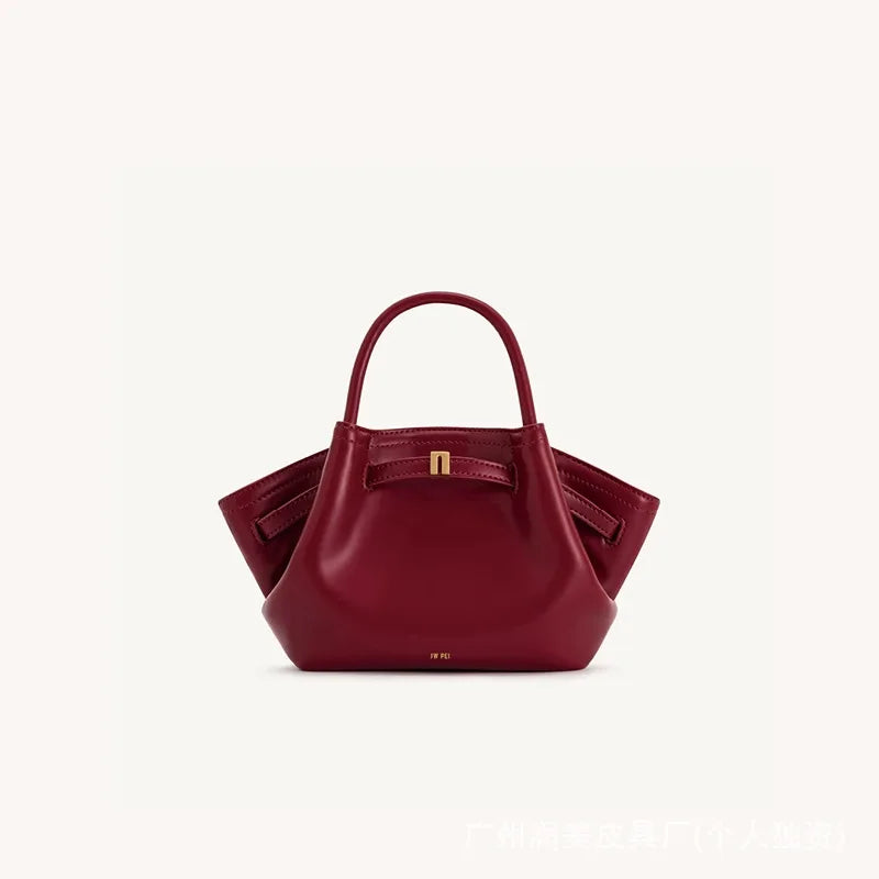 2026JW PEI Sac à boulettes, grande capacité, sac à bandoulière, sac à main, sac fourre-tout, sac pour femme.