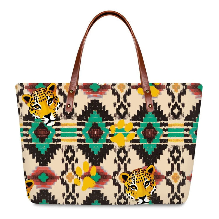 Noisydesigns Luxury Lion Women Shoulder Handbag Shooping Bags Sac Bandoulière Torebka Guess Damska New Trendy Ehnic Fashion