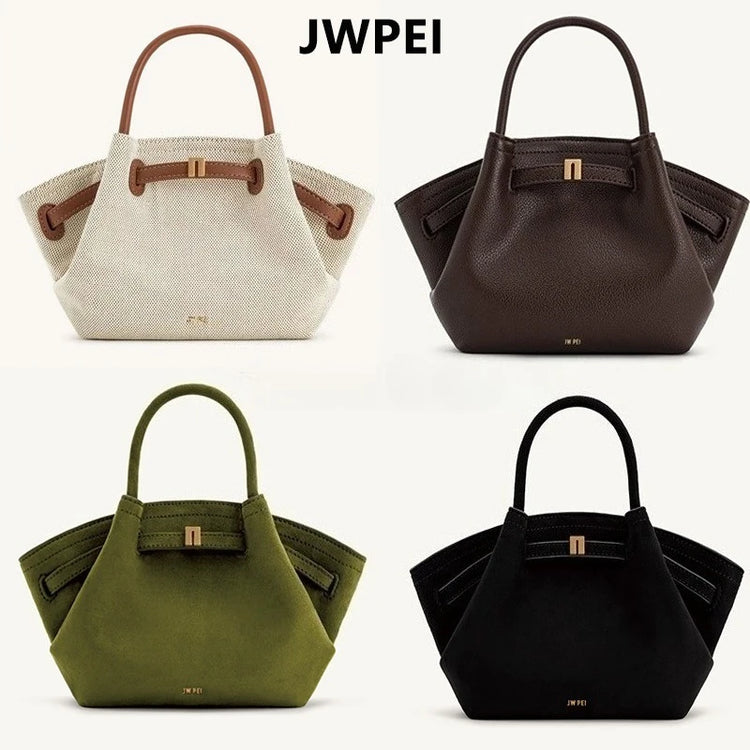 2026JW PEI Sac à boulettes, grande capacité, sac à bandoulière, sac à main, sac fourre-tout, sac pour femme.