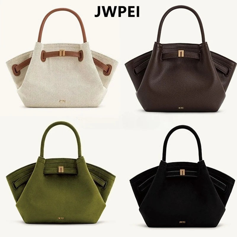 2026JW PEI Sac à boulettes, grande capacité, sac à bandoulière, sac à main, sac fourre-tout, sac pour femme.